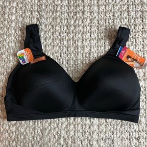 Warner’s Black Wire Free Smoothing No Side Effects Bra XL Special Price Today